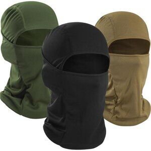 3 Pieces Balaclava Face Mask of Men - Ski Mask, Breathable Elastic Fit